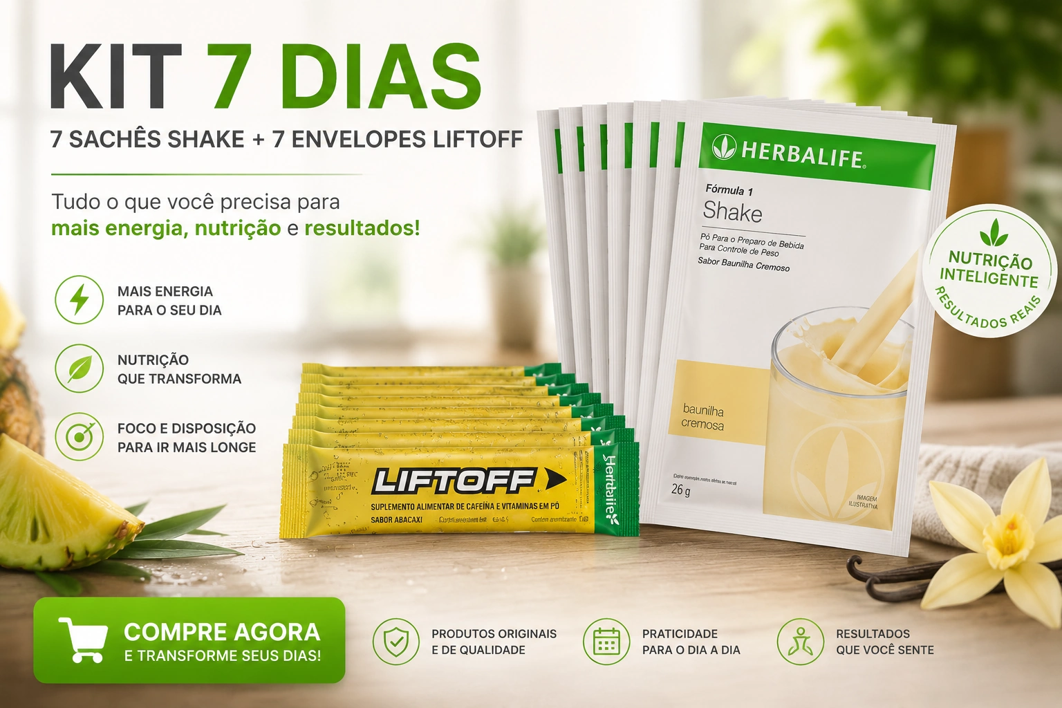 Combo Kit 7 Dias Shape Drink
