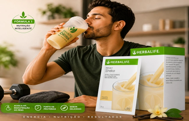 Sachês de Pó Nutricional Shake Herbalife